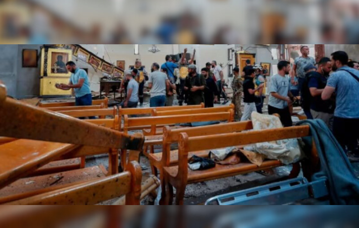 Suicide Bomber Attacks Church in Syria